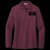 Women's Silk Touch Long Sleeve Polo Thumbnail