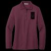 Women's Silk Touch Long Sleeve Polo Thumbnail