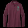Women's Silk Touch Long Sleeve Polo Thumbnail