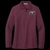 Women's Silk Touch Long Sleeve Polo Thumbnail