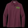 Women's Silk Touch Long Sleeve Polo Thumbnail