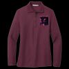 Women's Silk Touch Long Sleeve Polo Thumbnail